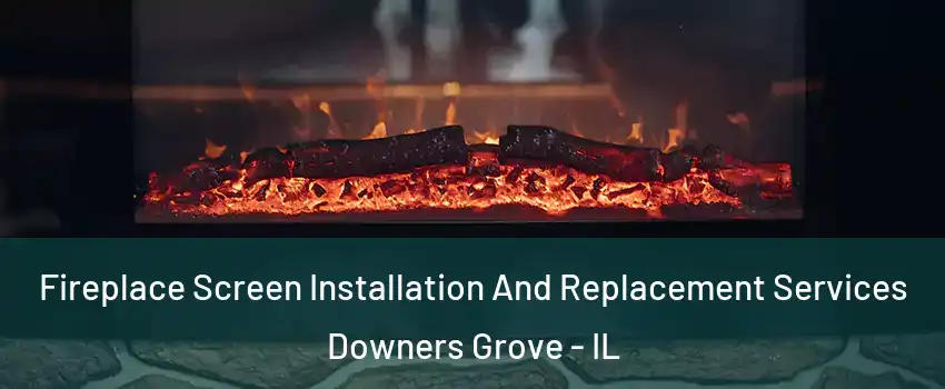  Fireplace Screen Installation And Replacement Services Downers Grove - IL
